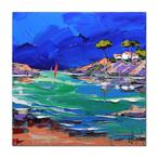 Olivier Pfleger - Mandrafina  Eau turquoise, Antiek en Kunst