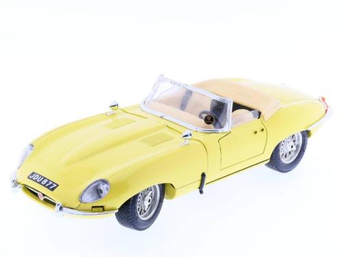 Schaal 1:18 Bburago 3026 Jaguar E 1961 #186 (Automodellen), Hobby en Vrije tijd, Modelauto's | 1:18, Gebruikt, Ophalen of Verzenden