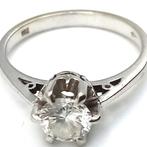 Bague de fiançailles - 18 carats Or blanc Diamant, Bijoux, Sacs & Beauté