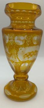 Vaas - Glas - Boheems vaasje, Antiek en Kunst