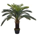 vidaXL Plante artificielle avec pot Palmier Cycas Vert, Verzenden