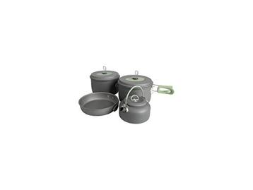 Bo-Camp Explorer - Pannenset - 4-Delig - Hard anodized, Verzenden