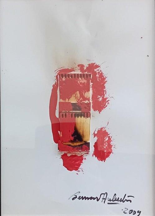 Bernard Aubertin (1934-2015) - Dessin de feu, Antiek en Kunst, Kunst | Schilderijen | Modern