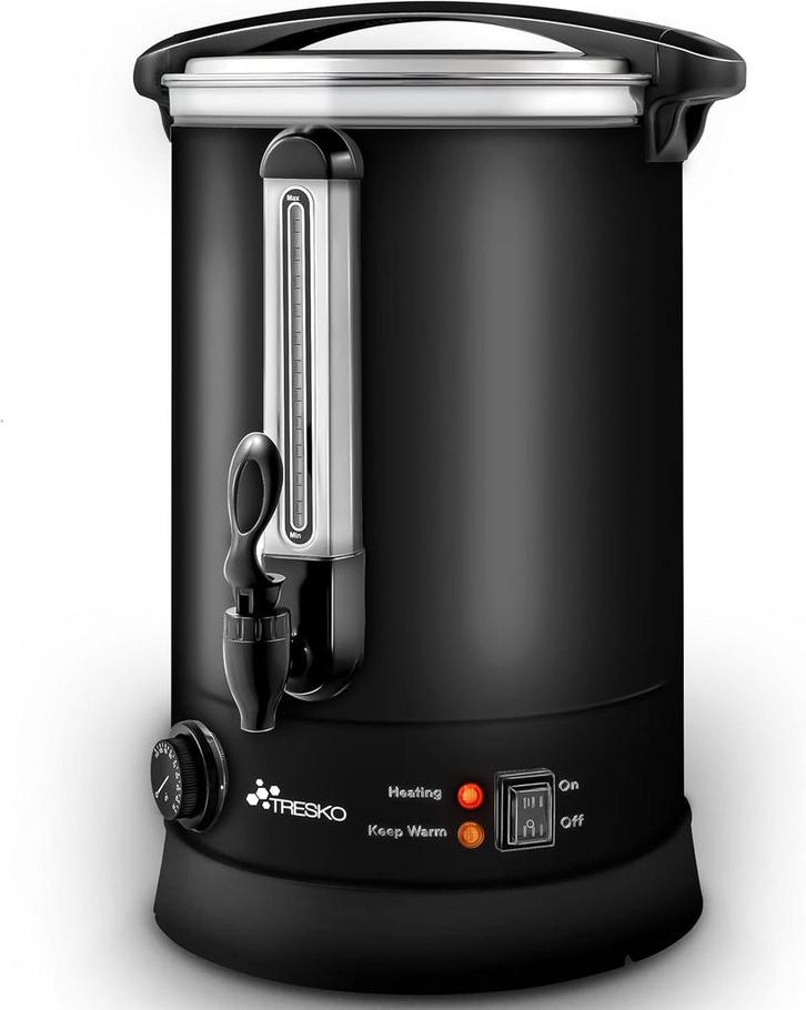 Weckketel - Inmaakketel - Gluhweinketel - 10L - Zwart - TRES, Maison & Meubles, Cuisine | Casseroles & Poêles, Envoi