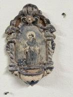Wijwatervat - 1950-1960 - San Francesco con colombe - 29 cm