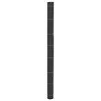 vidaXL Onkruidmembraan Zwart 1,5x100 m PP, Tuin en Terras, Verzenden, Nieuw