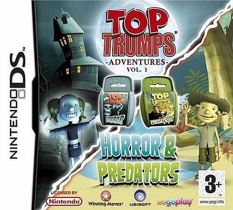 Top Trumps Horror & Predators-Standaard (NDS) Gebruikt, Games en Spelcomputers, Games | Nintendo DS, Ophalen of Verzenden