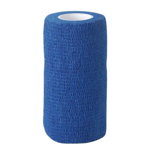 Vetlastic zelfhecht. bandage, blauw 10cm - kerbl, Dieren en Toebehoren, Stalling en Weidegang