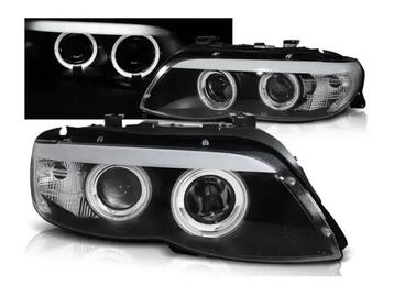 Xenon Angel Eyes koplampen Black geschikt voor BMW X5 E53 beschikbaar voor biedingen