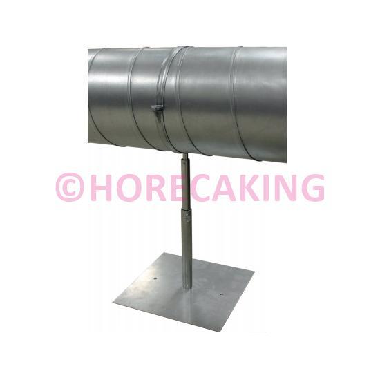 voetsteun spirobuis 300x300x2 mm, Bricolage & Construction, Ventilation & Extraction, Envoi