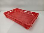 Krat geperforeerd 590x390x90 mm rood PE-HD gebruikt, Ophalen of Verzenden, Nieuw