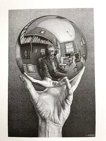 M.C. Escher (1898-1972), after - Hand with Reflecting Sphere
