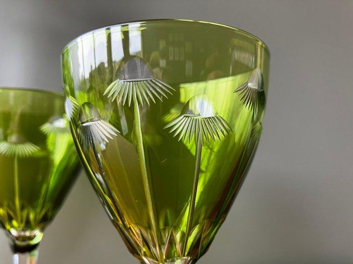 ongekend - Drinkset (5) - Kristal - Karaf met vier glazen, Antiek en Kunst, Antiek | Meubels | Tafels