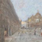 Emilio Gola (1851-1923) - Pittore in piazza San Marco