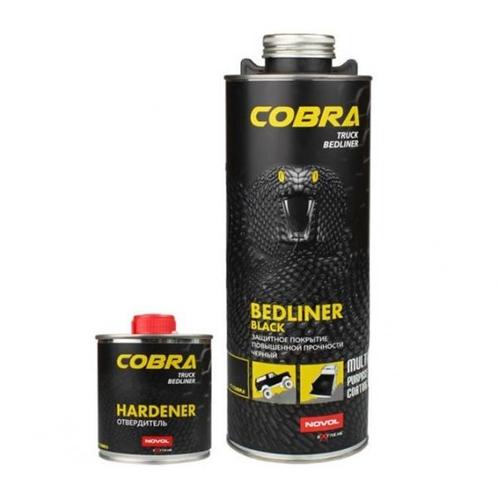 Bedliner - COBRA - zwart 800ml. (Bedliners), Auto diversen, Autogereedschap, Nieuw, Verzenden