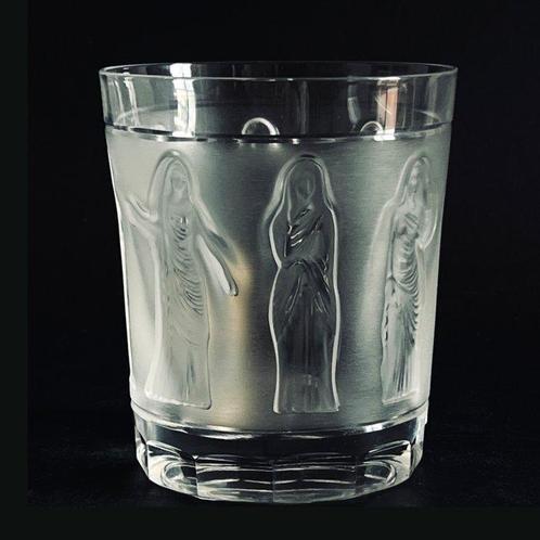 Lalique - Drinkglas - Mallen en geslepen glas - Oudheidse, Antiek en Kunst, Antiek | Glaswerk en Kristal