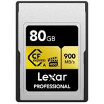 Lexar 80GB CFexpress Pro Type A Gold 900Mb/s, TV, Hi-fi & Vidéo, Ophalen of Verzenden