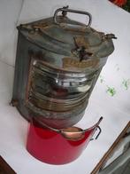 M den Haan , Rotterdam Bakboordlamp - Hoeklamp - IJzer,