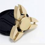 Falcon Tri Fidget Hand Spinner Anti Stress Draaier Toy Goud, Verzenden