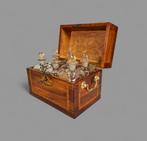 Drankkast - Mahonie, Padauk - FREE SHIPPING!!!, Antiek en Kunst