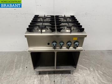 RVS Alpeninox 4 pits Gasfornuis Aardgas Horeca, Ophalen of Verzenden