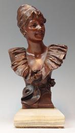 Georges van der Straeten (1856-1928) - Sculpture, Na het, Antiek en Kunst