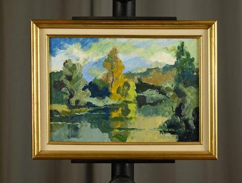 René Prin (1905-1985) - LEure à Merey, Antiek en Kunst, Kunst | Schilderijen | Klassiek