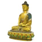 Tibetaanse stijl verguld en veelkleurig koperen beeld van, Antiek en Kunst