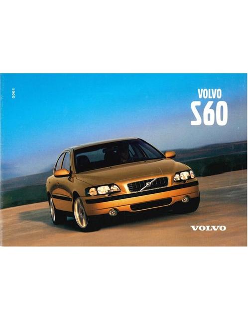 2001 VOLVO S60 INSTRUCTIEBOEKJE NEDERLANDS, Autos : Divers, Modes d'emploi & Notices d'utilisation, Enlèvement ou Envoi