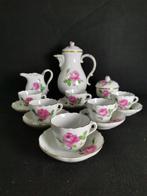 Meissen -Moka “Rosa Rossa” per 6 persone - 2° metà del XX, Antiek en Kunst