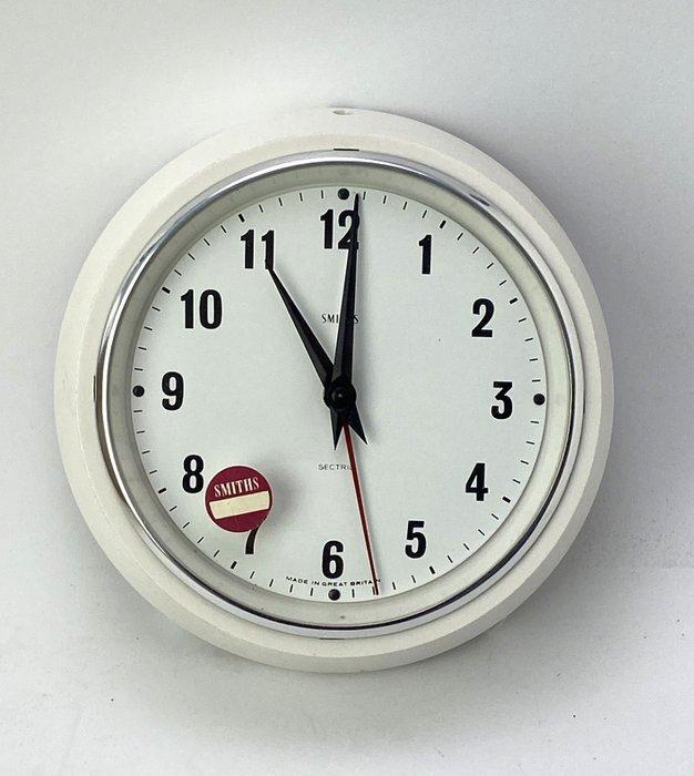 Wandklok - Bakeliet, Glas - 1950-1960 - Smith’s sectric, Antiek en Kunst, Antiek | Klokken