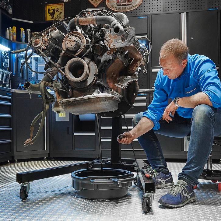 Datona Olie opvangbak met tuit - Datona, Auto diversen, Autogereedschap, Ophalen of Verzenden