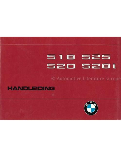 1979 BMW 5 SERIE INSTRUCTIEBOEKJE NEDERLANDS, Autos : Divers, Modes d'emploi & Notices d'utilisation
