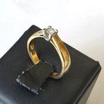 Bague - 18 carats Or jaune Diamant (Naturelle), Handtassen en Accessoires, Ringen, Nieuw