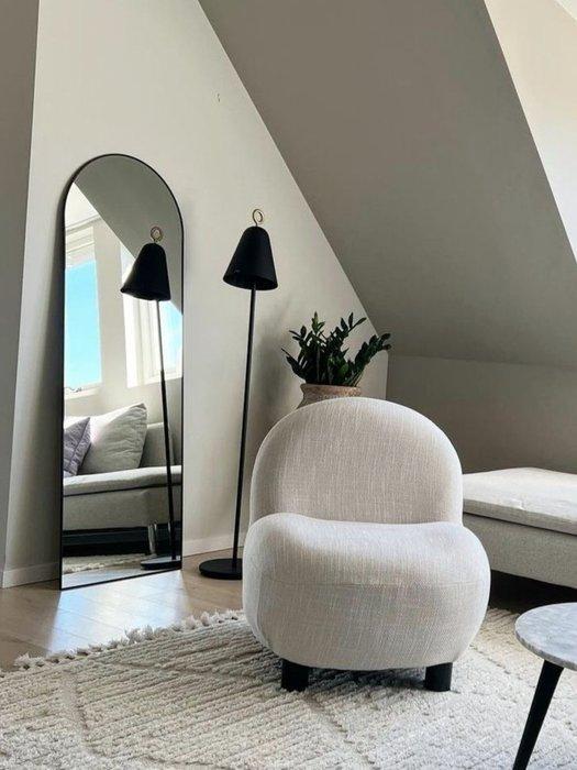 Herstal - Lampadaire - Lampadaire Bella - Noir - Acier, Antiquités & Art, Antiquités | Éclairage