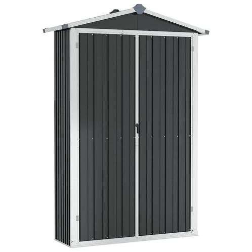 Metalen Tuinhuis - Grijze Berging | Retour Deal | 40% Kor..., Tuin en Terras, Tuinhuizen, Minder dan 200 cm, Zonder ramen, Minder dan 250 cm