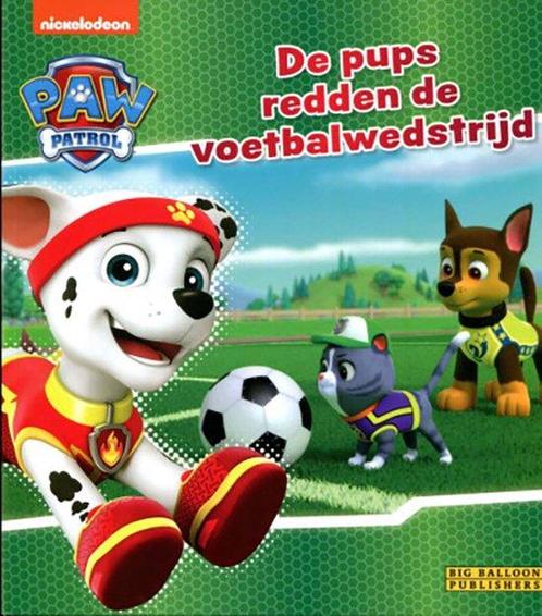 Paw Patrol - De pups redden de voetbalwedstrijd - Softcover, Boeken, Overige Boeken, Gelezen, Verzenden