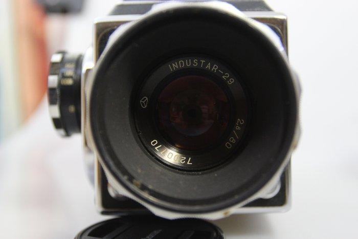 Kiev Revue 6x6 (Salyut) Middenformaatcamera, Audio, Tv en Foto, Fotocamera's Analoog