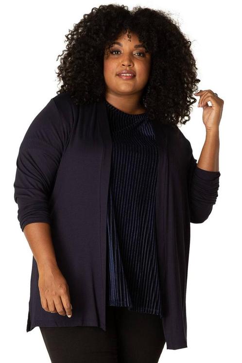Vest Mesalia BY BELLA 74 cm2 (50)Maat 46/48 (XL) of groter, Kleding | Dames, Truien en Vesten, Overige kleuren, Nieuw, Maat 46/48 (XL) of groter