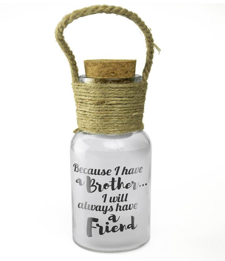 Sfeerlampje Brother 14cm, Hobby en Vrije tijd, Feestartikelen, Nieuw, Verzenden