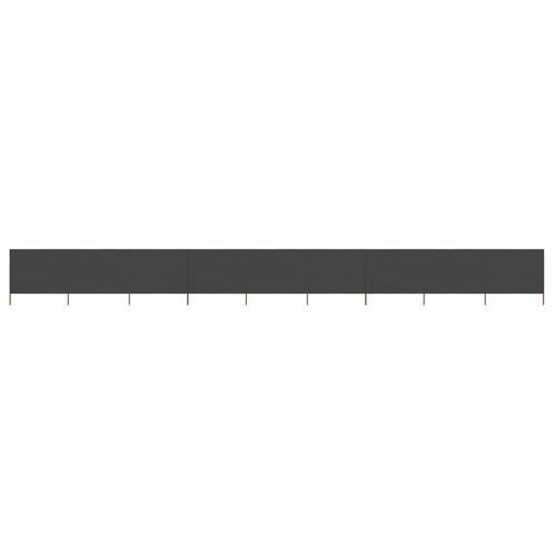 Windscherm 9-delig Antraciet | Retour Deal | Voor Terras, Tuin en Terras, Tuinschermen, Nieuw, Hout, 150 tot 200 cm, 200 cm of meer