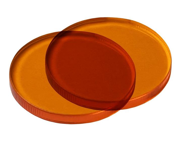 Set van 30 plastic schijfjes (3x30 mm, acrylaat, PMMA, oran, Doe-het-zelf en Bouw, Gereedschap | Overige machines, Nieuw, Verzenden