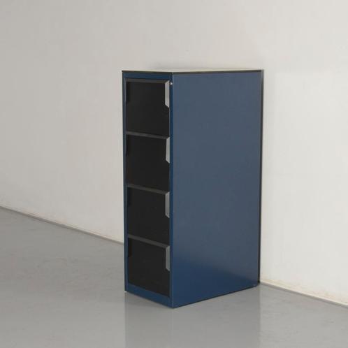 Officenow dossierkast, blauw, 137 x 47 cm, 4 laden, Maison & Meubles, Armoires | Armoires à porte coulissante & Armoires à archives