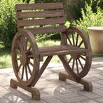 vidaXL Tuinstoelen 2 st 58x58x78,5 cm massief vurenhout, Verzenden, Nieuw