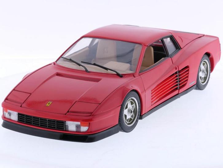 Schaal 1:18 Bburago 3019 Ferrari Testarossa #7738, Hobby en Vrije tijd, Modelauto's | 1:18, Gebruikt, Ophalen of Verzenden