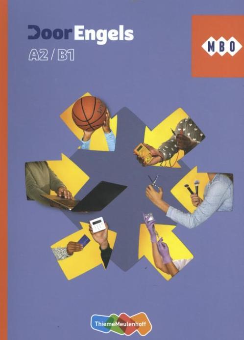 DoorEngels A2-B1 mbo Leerwerkboek 9789006691412 Janine Broek, Livres, Livres scolaires, Envoi