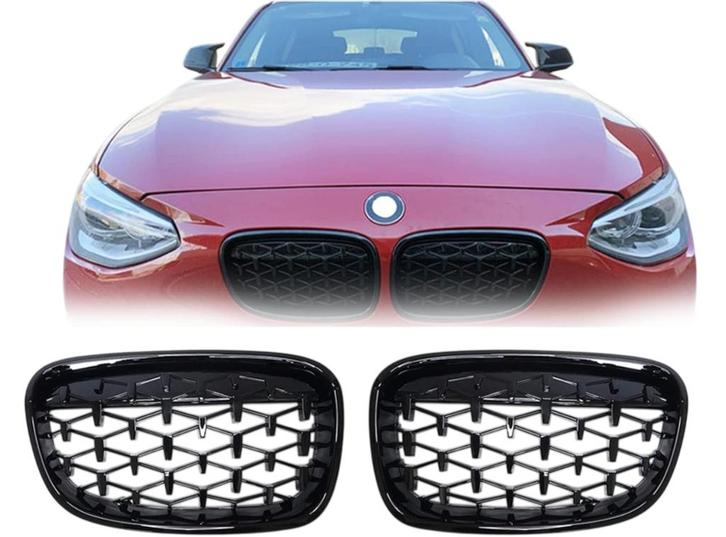 Grillen set | Nieren | BMW 1-serie F20 F21 | 2011-2014 | Gla, Auto-onderdelen, Carrosserie, Nieuw, BMW, Verzenden