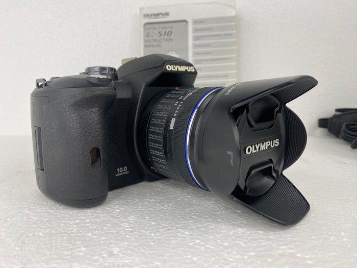 Olympus E-510 (#CCD) - 14-45 e 40-150 Digitale reflex camera, Audio, Tv en Foto, Fotocamera's Digitaal