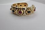 Armband - 18 karaat Geel goud Robijn - Robijn, Handtassen en Accessoires, Armbanden, Nieuw
