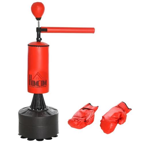TRUUSK Bokszak Voor Volwassenen Staand Met 1 Paar 12oz Hands, Sport en Fitness, Fitnessapparatuur, Verzenden